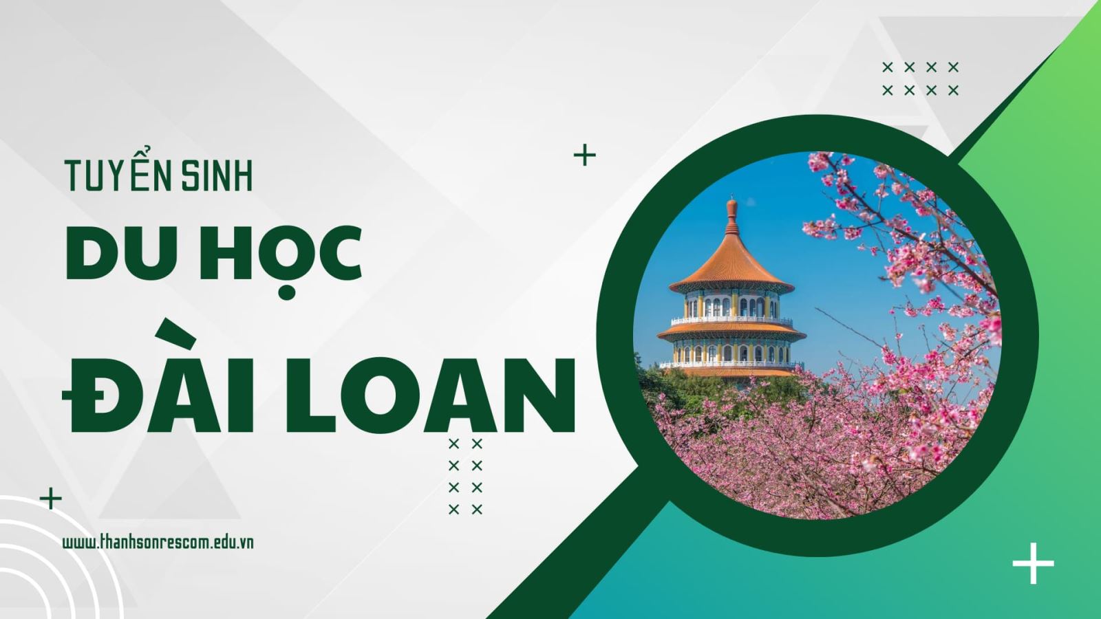 Thông báo tuyển sinh chương trình Đại học Côn Sơn (Đài Loan) – Hệ intense kỳ tháng 9/2026