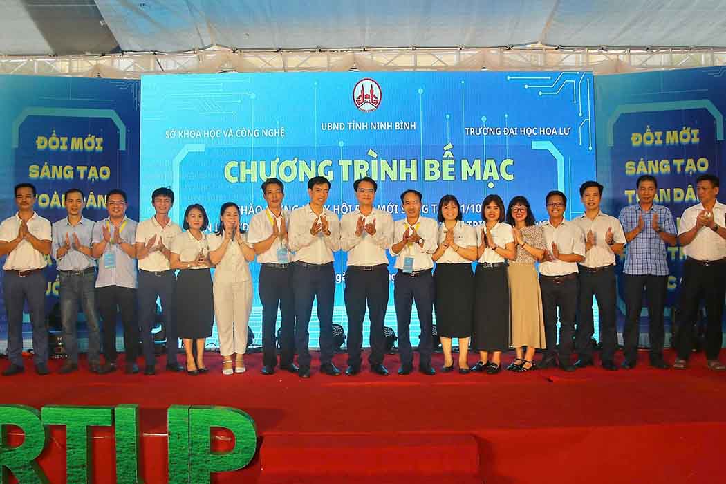 Trường Đại học Sư phạm Kỹ thuật Nam Định ghi dấu ấn tại Triển lãm Đổi mới sáng tạo tỉnh Ninh Bình 2025