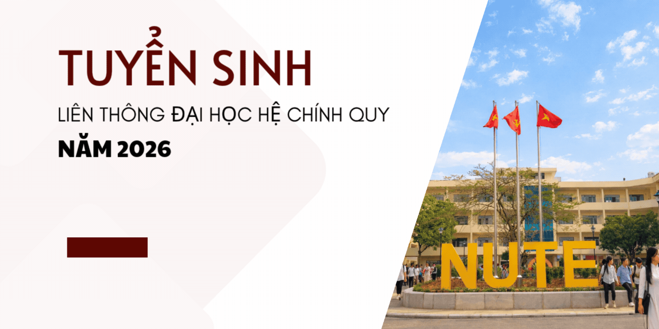 THÔNG BÁO TUYỂN SINH LIÊN THÔNG ĐẠI HỌC HỆ CHÍNH QUY NĂM 2026