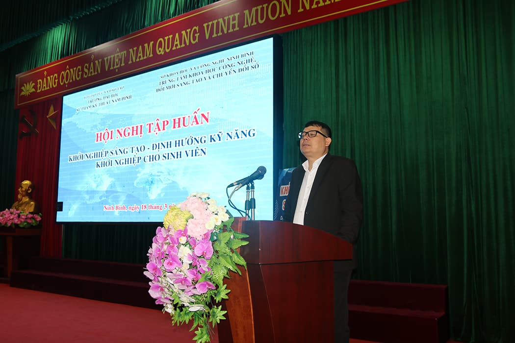 Hội nghị tập huấn “Khởi nghiệp sáng tạo – Định hướng kỹ năng khởi nghiệp cho sinh viên”