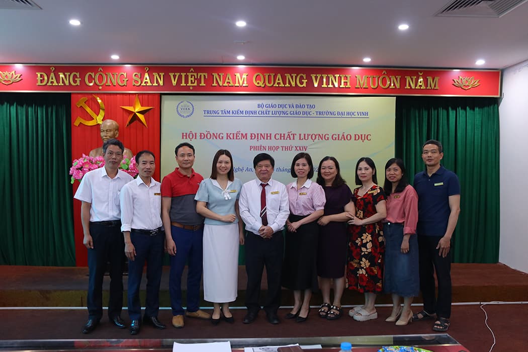 Hội đồng Kiểm định chất lượng giáo dục thông qua kết quả thẩm định chất lượng giáo dục Trường Đại học Sư phạm Kỹ thuật Nam Định