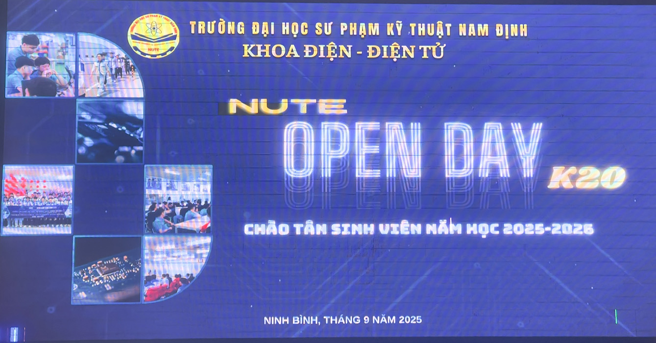 OPEN DAY K20 – “Chủ động học hỏi – Kết nối tri thức – Rèn luyện bản lĩnh: Kiến tạo nền móng vững chắc cho sự nghiệp tương lai”
